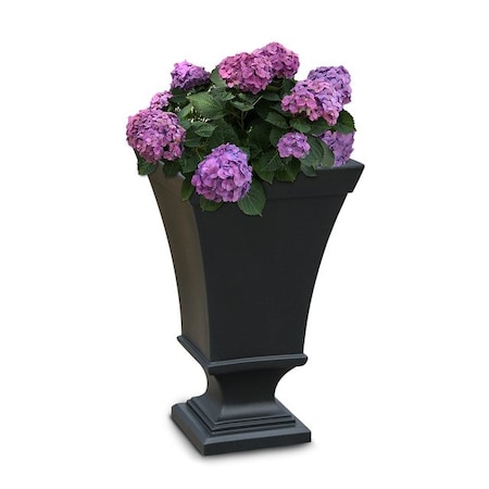 Mayne Vienna 25 Tall Urn Planter, Black 5892-B